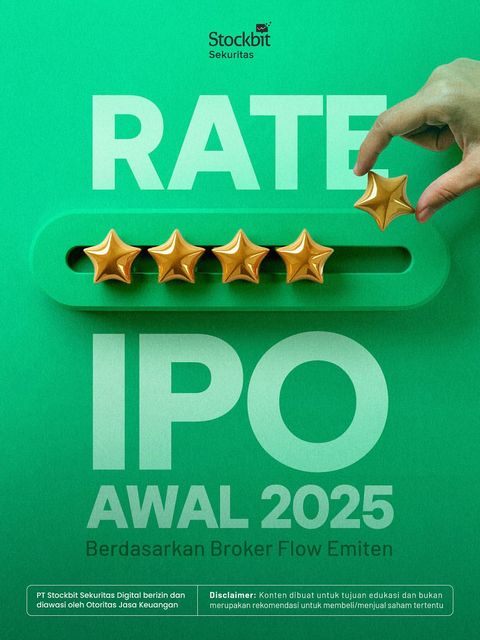 Stockbit: Rate IPO Awal 2025